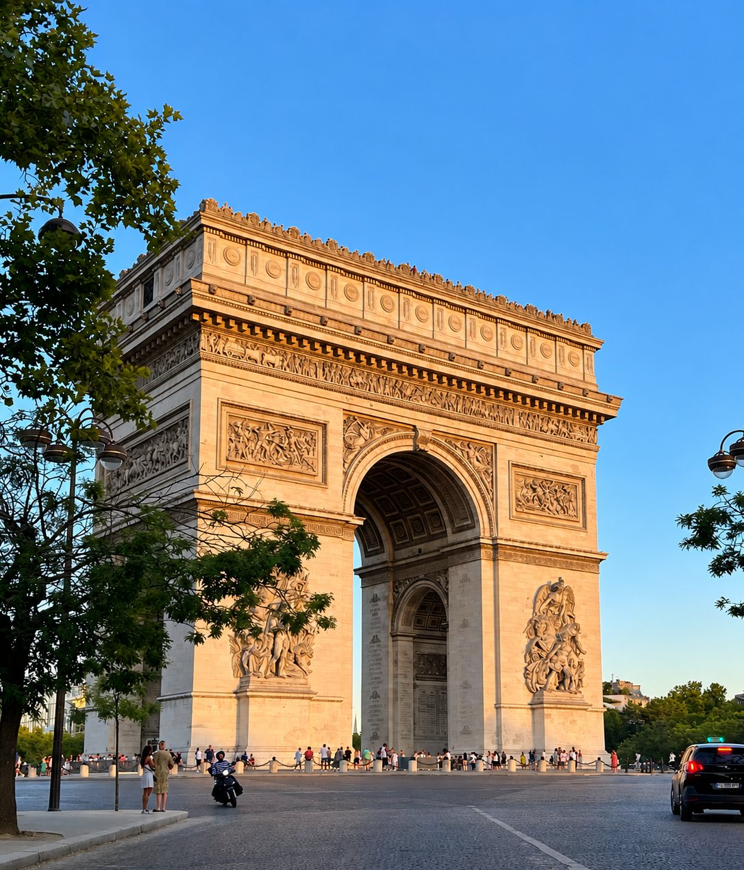 L'Arc de Triomphe à Paris